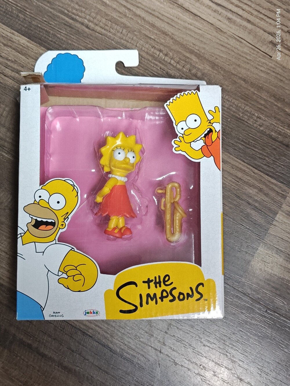 Jakks Pacific the Simpsons Lisa Simpson New Read